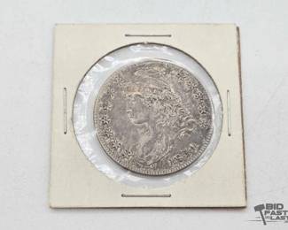 1450 1834 Capped Bust Half Dollar Coin