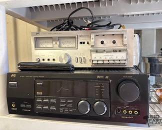 7516 Stereo Cassette Deck AudioVideo Control Receiver