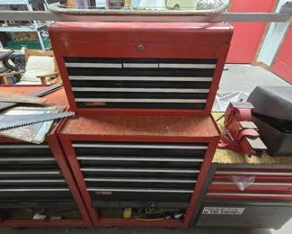 2038 3 Rolling Tool Boxes including Tools