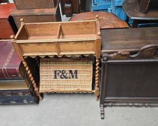 2062 Book Shaped Drawers, Picnic Basket More
