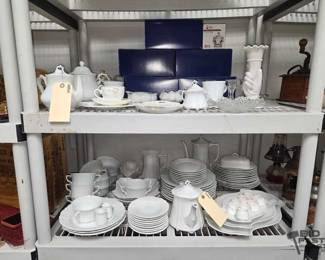 2326 Tea Cups, Bowls, Plates, Tea Pots, Trays Sets