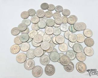 1552 74 Kennedy Half Dollar Coins