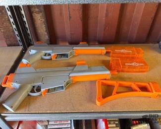 6014 2 Splat R Ball Guns, Magazines Attachment
