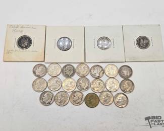 1408 24 Pre 1964 Dimes