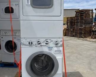 2706 Speed Queen Commercial Stacked Washer and Dryer