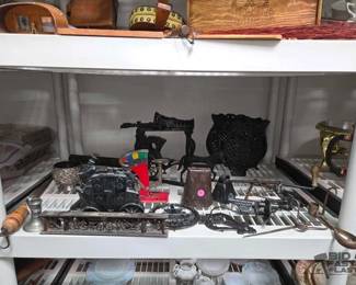 2320 Cast Iron and Metal Decor