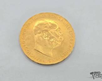 1202 1915 Australian 100 Corona Gold Coin