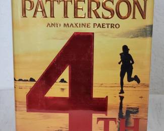 Signed Copy 1st Edition 4th Of July By James Patterson