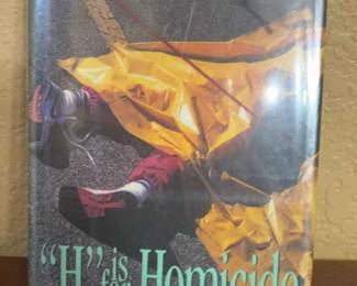 1st Edition H Is For Homicide by Sue Grafton signed