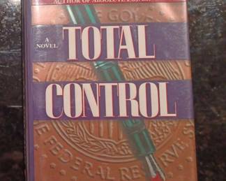 Signed David Baldacci Total Control Book