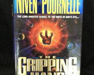 1st Edition Double Signed Niven Pournelle The Gripping Hand Book