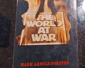 The World at War by Mark ArnoldForster signed