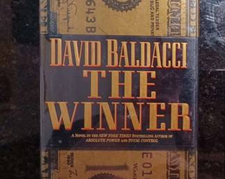 The Winner by David Baldacci signed