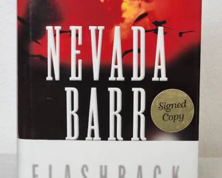 Signed Copy Flashback By Nevada Barr