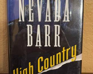 1st Edition High Country by Nevada Barr signed