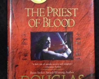 Signed First Edition Douglas Clegg The Priest Of Blood Book