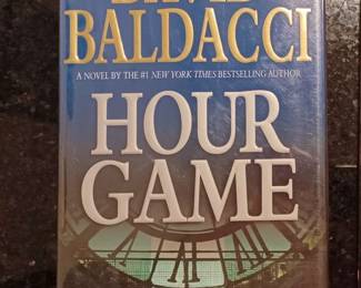 Hour Game by David Baldacci signed