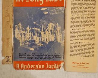 Signed Copy At Long Last By R Anderson Jardine