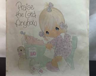 Precious Moments Praise The Lord Anyhow