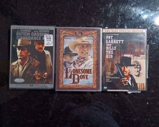 3 DVD Western movie set