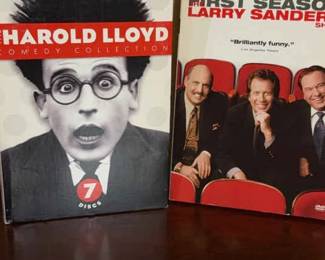 Comedy DVDs Harold Lloyd And Larry Sanders