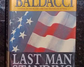 Signed David Baldacci Last Man Standing Book