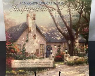 Inspirational Of Light 1998 Calendar By Thomas Kinkade Special Edition