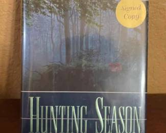 1st Edition Hunting Season by Nevada Barr signed