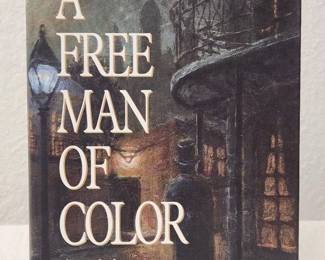 1st Edition A Free Man Of Color A Novel Of Suspense By Barbara Hambly