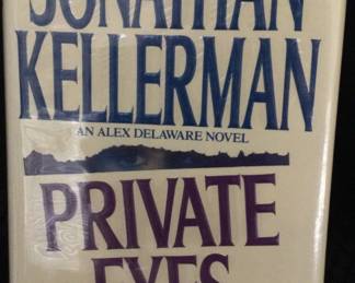 Signed First Edition Jonathan Keller Private Eye Book