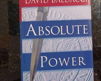 Absolute Power by David Baldacci signed