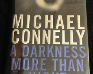 Signed First Edition Michael Connelly aA Darkness More Than Lighta Book