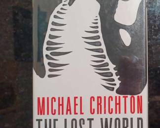 The Lost World by Michael Crichton signed