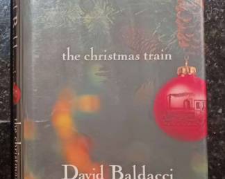 Signed David Baldacci The Christmas Train Book