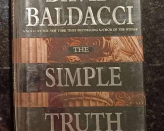 Signed David Baldacci Simple Truth Book