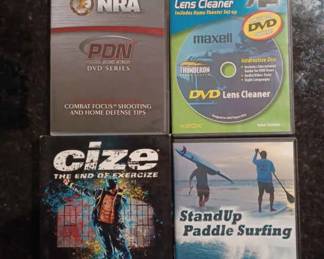 Set of 4 Instructional DVDs