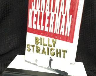 Signed Jonathan Kellerman Billy Straight Book