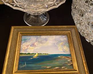 Colorful small painting