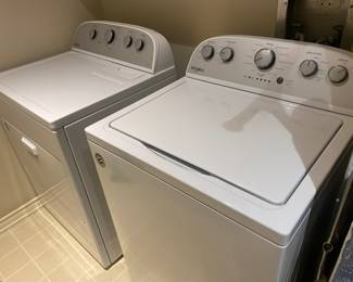 Whirlpool washer & dryer