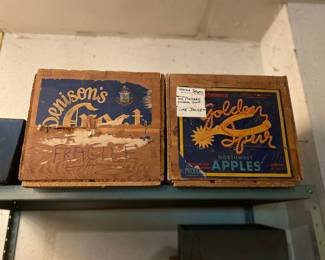 Wood crates