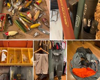 Fly fishing supplies