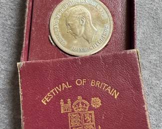 1951 British Collector Coin