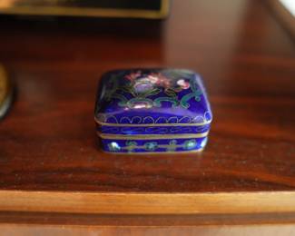 Enamel Trinket Box