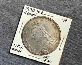 1890 British Coin