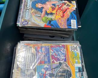Comic books , various years , sports cards