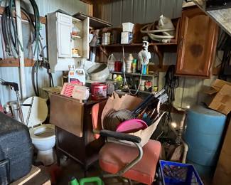 Random household, vintage items etc