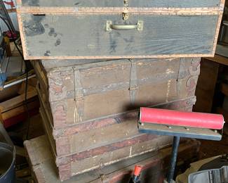 Antique trunks