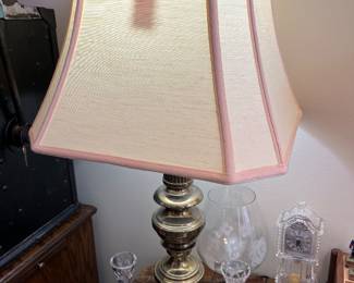 Vintage Brass Lamp