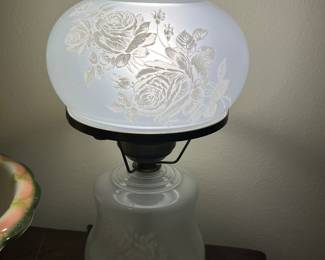 Vintage Hurricane Lamp