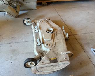 This is a mowing deck for the Cub Cadet.